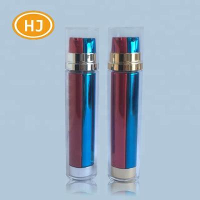 China Personal Care Double Chamber 100ml Acrylic Airless Bottle for sale