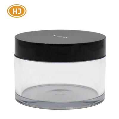 China Skin Care Cream 100ML PET Packing Jar With Custom Color Lid for sale