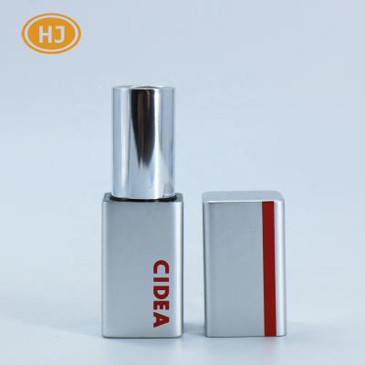 China Recyclable Silver Square Aluminum Lipstick Tube for sale