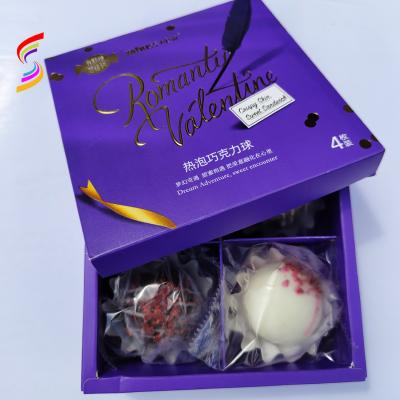 China Premium Hot Chocolate Bombs (4-Pack) with Mini Marshmallows BALL for sale