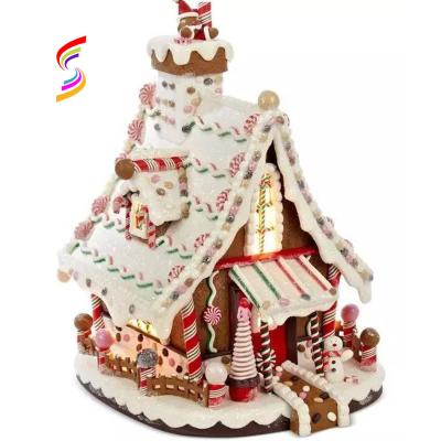 China Natural Christmas House Cookie Decorated Cookies Cookies for sale