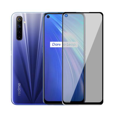 China Mobile Phone 9H 2.5D 10 in 1 Pack For OPPO Realme 6 Phone Privacy Glass Easy Apply Screen Protector Film for sale