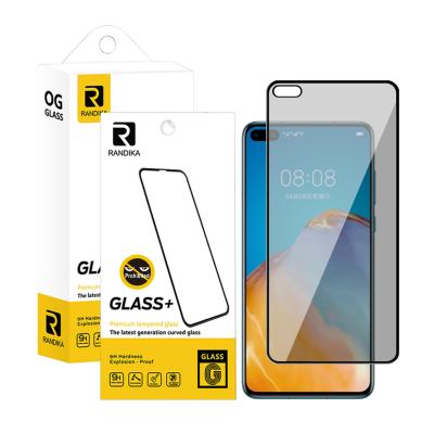 China 0.33mm Aluminum Tempered Glass Screen Protector Mobile Phone For Huawei P40 Screen Protector for sale