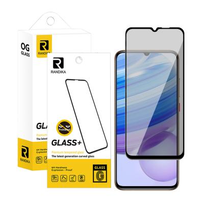 China Mobile Phone Randika Design Anti - Peep 9H For Redmi 10X 5G With Redmi 10x Pro 5g Screen Privacy Protector for sale