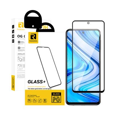 China Best Mobile Phone Suit HD Clear 9H 1Pack For Xiaomi Redmi Note 9s 9 Poco X3 10t Lite Screen Glass Protector for sale