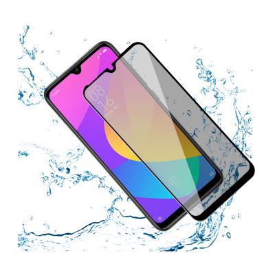 China No Bubble Friendly Mobile Phone Case For Xiaomi MI a3 cc9e Tempered Glass OG Antispy Privacy Screen Protector for sale