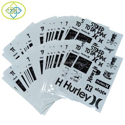 China Waterproof Custom Printing Cartoon Kiss Sticker, White Vinyl Die Cut Sticker Sheets for sale