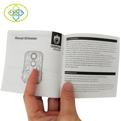 China Catalog personalized manual catalog booklet printing custom service brochure instruction product printing for sale