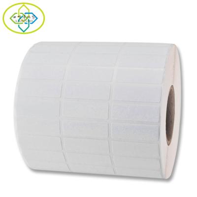 China Custom High Quality White Blank Barcode Label Paper Adhesive Sticker Printing Labels Supermarket Labels for sale