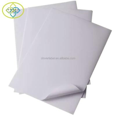 China Waterproof White PP Self Adhesive Paper A4 A3 Size Sticker Label Synthetic Sheet with Matte or Gloss for Laser Printer and Inkjet Printer for sale