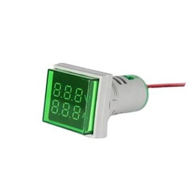 China AD16-22FVA plastic sinal indicator meter 60-500V mini digral power volt meter for sale