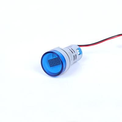 China AD16-22DSV Measure DC Voltage Led Voltmeter 50-600v Led Voltmeter 50/60Hz 22mm Led Voltmeter for sale