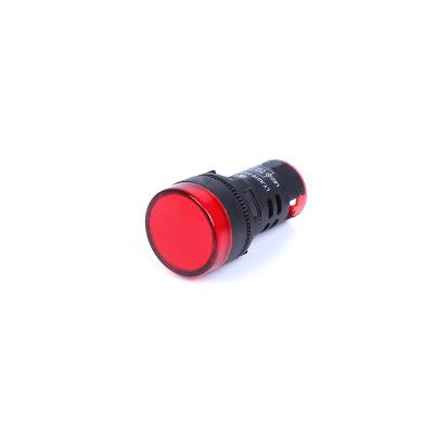 China Best selling plastic AD16-22DS 22mm led indictor bllue light red white yellow green led indicator light 24V 110V 220V for sale