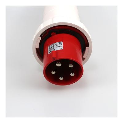 China Industrial Top Grade Sockets And Industrial Waterproof Sockets 2P+E 63Amp Ip67 63A CE 63A Socket 3Pole for sale