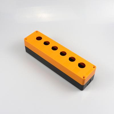 China IP65 Waterproof and dustproof box ABS plastic yellow push button switch box BX6 waterproof and dustproof for sale