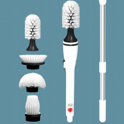 China Sustainable Turbo Spin Scrub Replacement Brush Spin Electric Cleaning Scrubber for sale