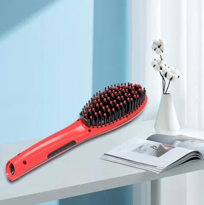 China Professional Household Iron Hair Straightener and Curler Hair Curling Iron Ceramic Flat Comb for sale