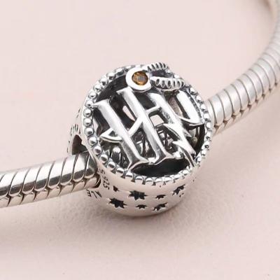 China Fashionable top sale S925 silver Harry Potter hollowedout charm fitPandoraers bracelet with original logo jewelry set accessories for sale