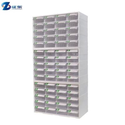 China Plastic Modular Type Stackable Drawer (Other) Organizer Drawer Adjustable Workshop Cabinet Of Screw Storage 60 Drawers for sale