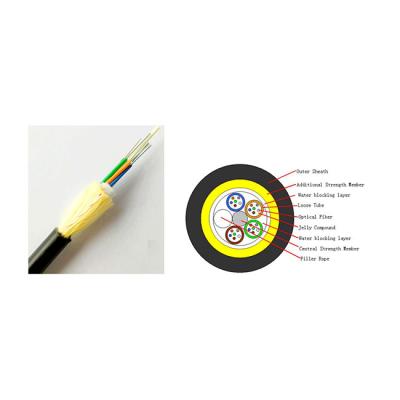 China In duct or outdoor 144core manufacture aerial supply to 4F 8F 12F 24 core cable youxin ADSS fiber optic fiber optic cables for sale