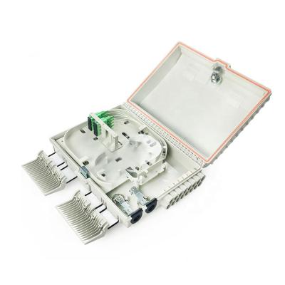 China LAN Wholesale Outdoor Fiber Termination Box 16 Port Fiber Optic OTB Distribution Box, 16 Core Network Optical Terminal Box for sale