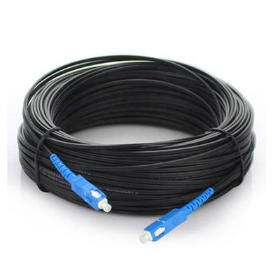 China Wholesale High Quality Outdoor FTTH FTTB FTTX Network Single Mode FTTH Drop Cable Fiber Optic SC UPC PatchCord for sale