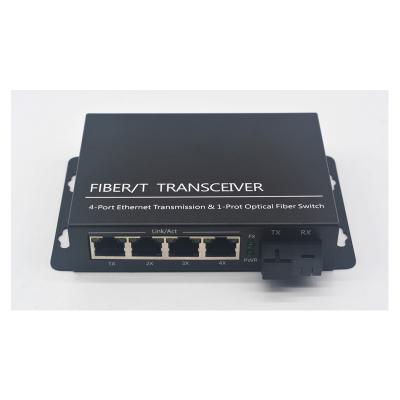 China Ethernet Network IP Camera Netlink rj45 SC/FC Single Mode Mini 10/100Mbps Connector Bridging Optical Media Converter Fiber for sale