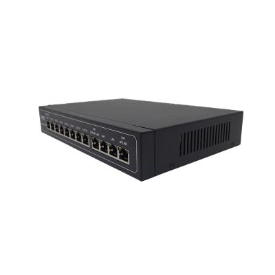 China High-performance POE Switch Information Manual Poe Switch Monitoring Dedicated 8FE (PoE) + 4FE PoE Switch for sale