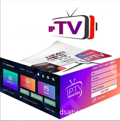 China M3U IPTV code 12 months kostenloser world best 4K HD trial subscription with trial code free reseller with xxx IPTV for sale