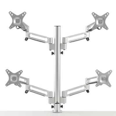 China Universal Bracket VESA Hole Compatible 4 Monitors Durable Bracket Mount Bracket for sale