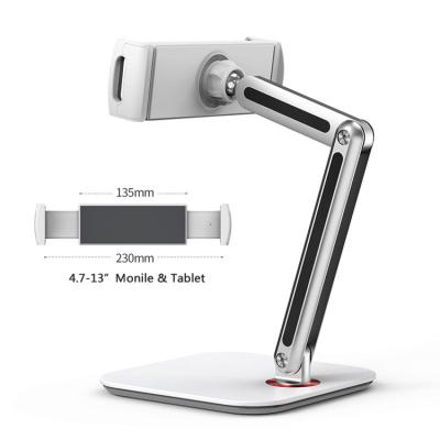 China Hot Selling Aluminum Adjustable Foldable Phone Stand Anti Sliding Phone Display Stand for sale