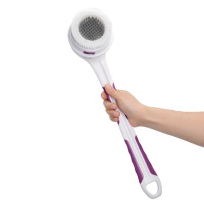 China Electric Body Bath Massage Shower Brush Head Variable Soft Skin Touch for sale