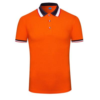 China Custom wholesale anti-pilling 100% cotton men's polo t-shirt for sale