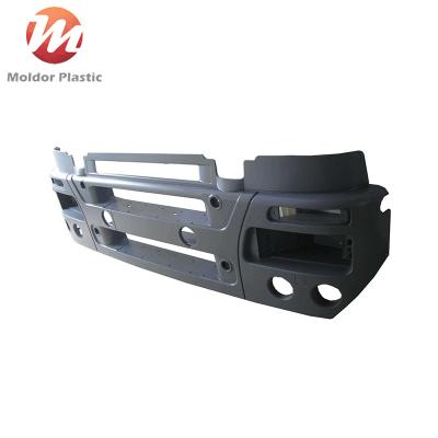 China Automotive Custom Plastic Car Parts Car Bumper Guard Injection Molding Black Front Bumper Manufacturer for sale