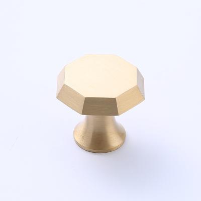 China Wonderful top quality single hole cabinet brass itchen cupboard furniture hardware knob for sale