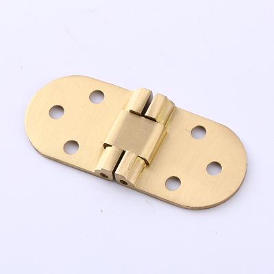 China Hot Selling Modern Oval Flip Panel Furniture Butt Folding Flip Hinge Manufacturer for sale