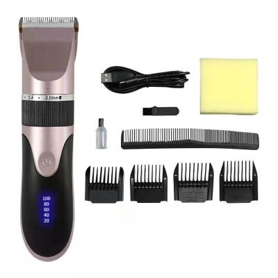 China Cordless Rechargeable Outdoor Men Hair Trimmer and Kids Hair Clipper Hair Cutting Machine for sale