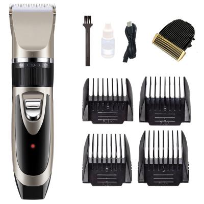 China Viable Wholesale Professional Animal Electric Hair Trimmer Dog Cat Dog Cordless Pet Clipper for sale