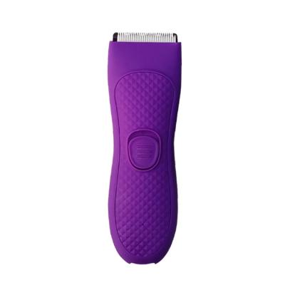 China Electric Hair Trimmer and Razor for Women Body Hair Trimmer with Ceramic Blade Waterproof Women Pubic Hair Trimmer for sale