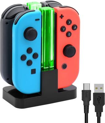 China With Switch Compatible Earphone Jack Charging Dock For Joy Con Holder Station And OLED Charger Compatible With Joy Cons With Charging Cable for sale