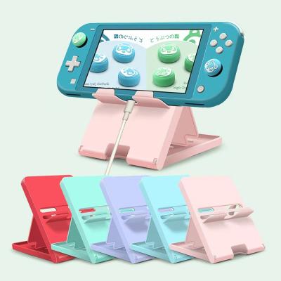 China ABS Foldable Portable Switch Accessories Stand Compatible For Nintendo Switch Adjustable Console Playstand for sale