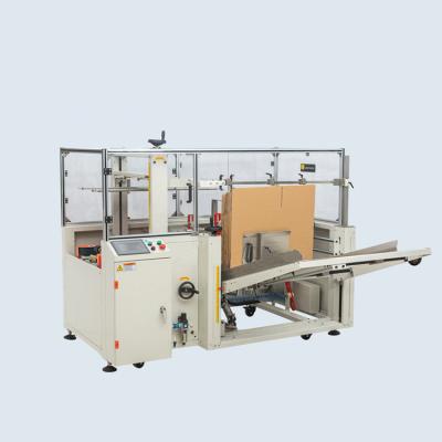 China CLOTHING carton erector and small box sealer carton case erector bottom carton box forming machine for sale for sale