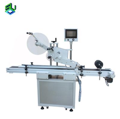 China Automatic food label /paper plastic film /flat surface labeling machine with card separator for sale