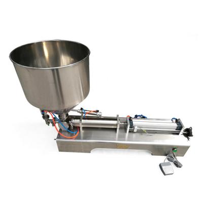 China Food Semi-automatic Small Bottle Filling Machine/Glass Dropper CBD Liquid Oil Or Nail Polish Filling Capping Machine 10ml To 30ml for sale