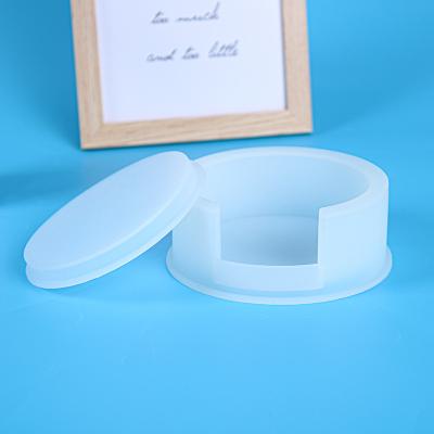 China Europe Crystal Epoxy Silicone Epoxy Silicone Mold Amazon Mold Silicone Storage Box Coaster Mold DIY Silicone Epoxy Resin for sale