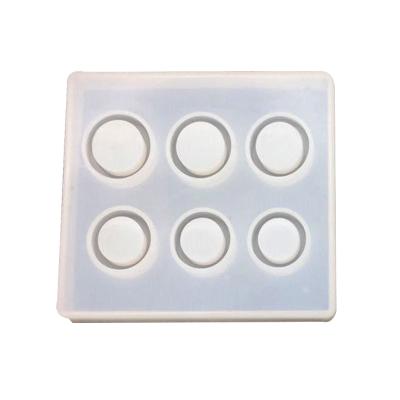 China Exultation DIY Look Sustainable Crystal Drop Molds Semi Pendant Sphere Ring Resin Pendant Mirror Hand for sale