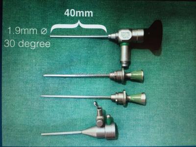 China Hot Sale Titanium TMJ Arthroscopy 30degree 1.9mm*40mm Medical Equipment for sale