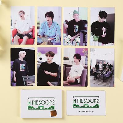 China Wholesale South Korean Kpop Idol Sell Bangtan Boys IN SOOP 2 Photo Card Lomo Card for sale