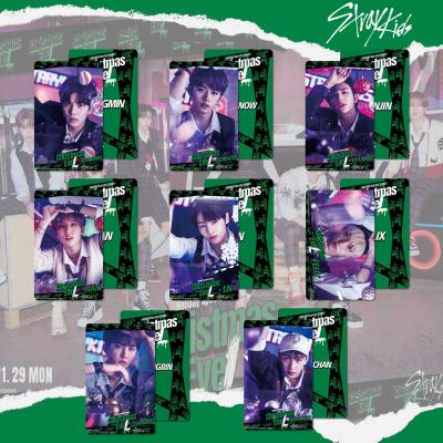 China Wholesale Kids Kpop South Korean Idol Merchandise Stray Christmas Eve Photo Card Lomo Card for sale