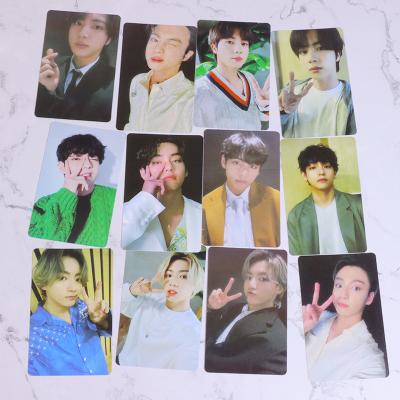 China China Wholesale KPOP Idol Merchandise Bangtan Boys BE Korea Card PVC Photo Card Offline Lomo Card for sale